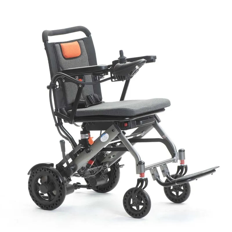 Portable Lightweight Folding Electric Wheelchair (Pediatric Size)