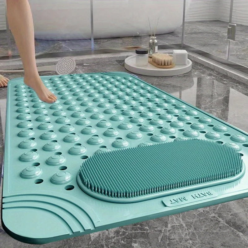 rectangular Non-Slip PVC Bath Mat