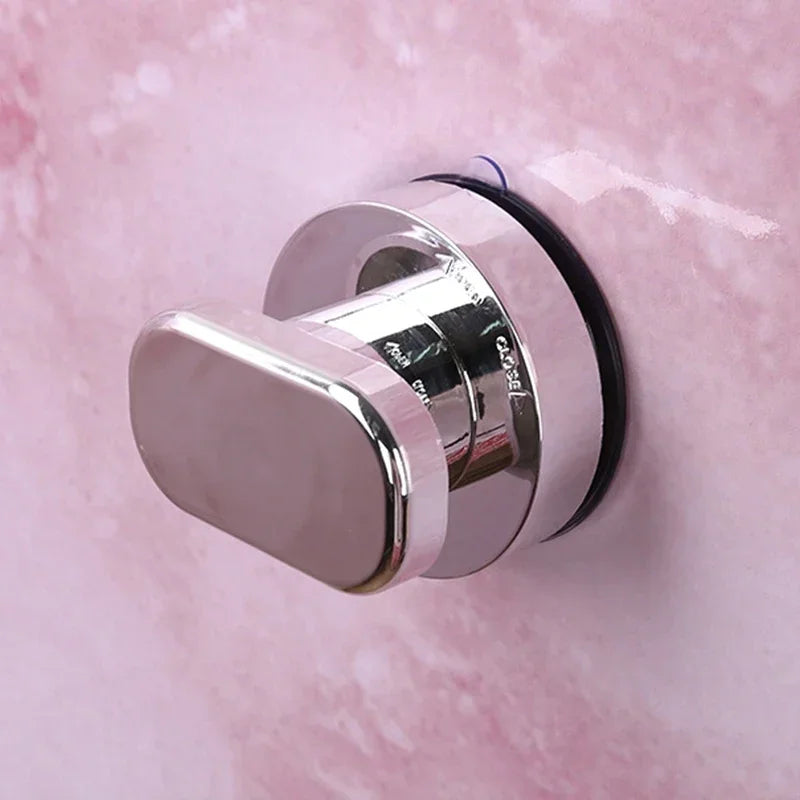 Safe Grip Handle, No Drilling, Suction Cup in Bathroom Bathtub Glass Door