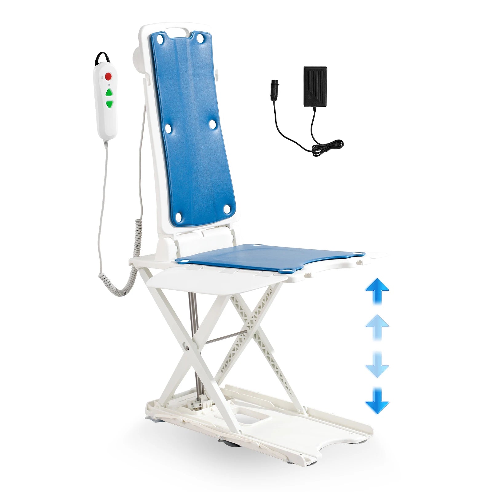 Electric Lift Chair off Floor, Height Adjustable, Support Up to 310 LBS,