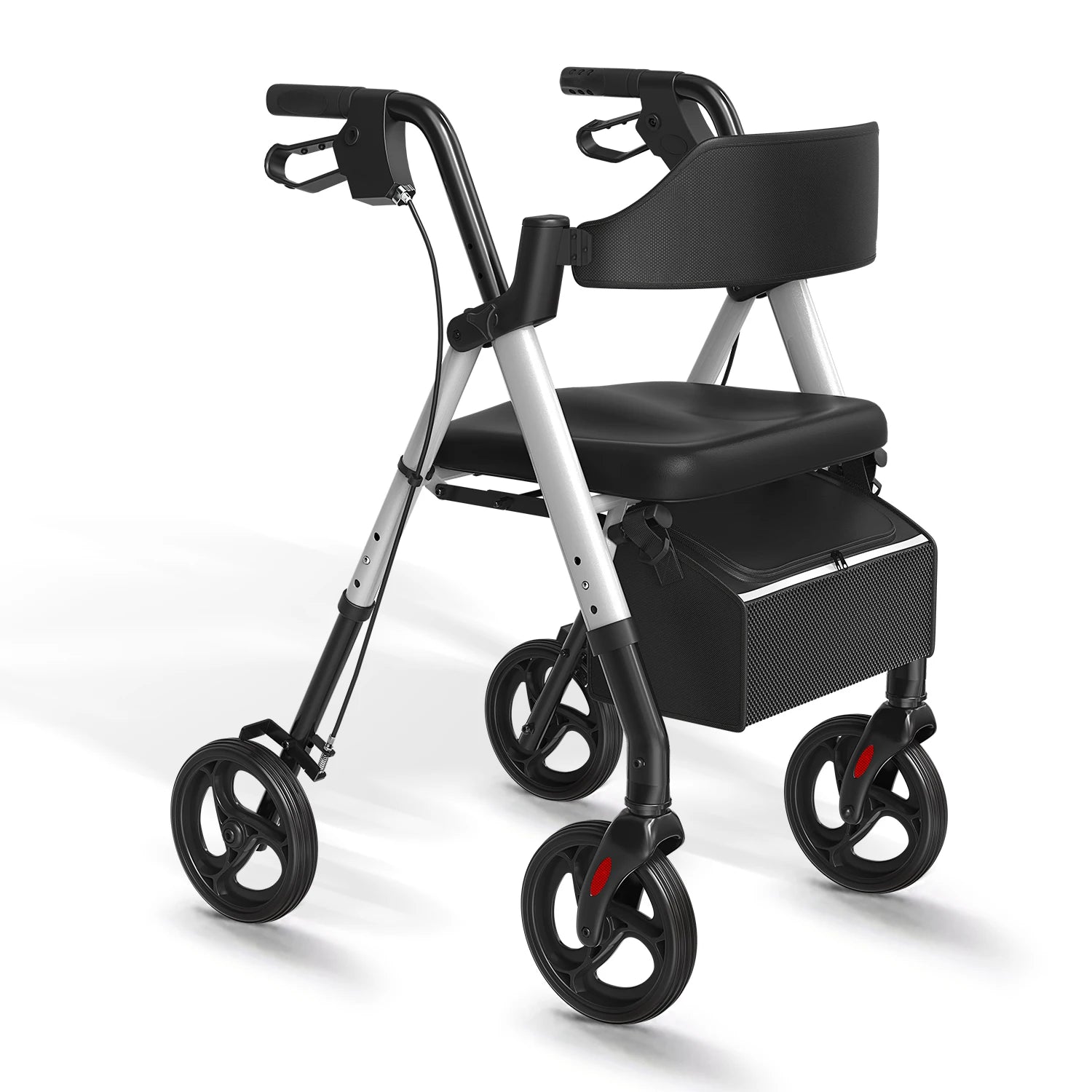 Foldable Rollator Walkers With Seat,