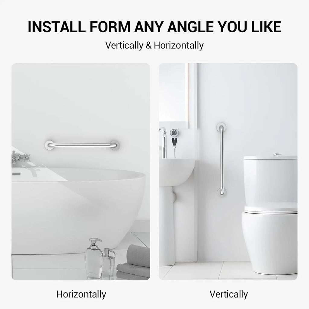 Textured Safety Grab Bar for Shower/Tub/Toilet.