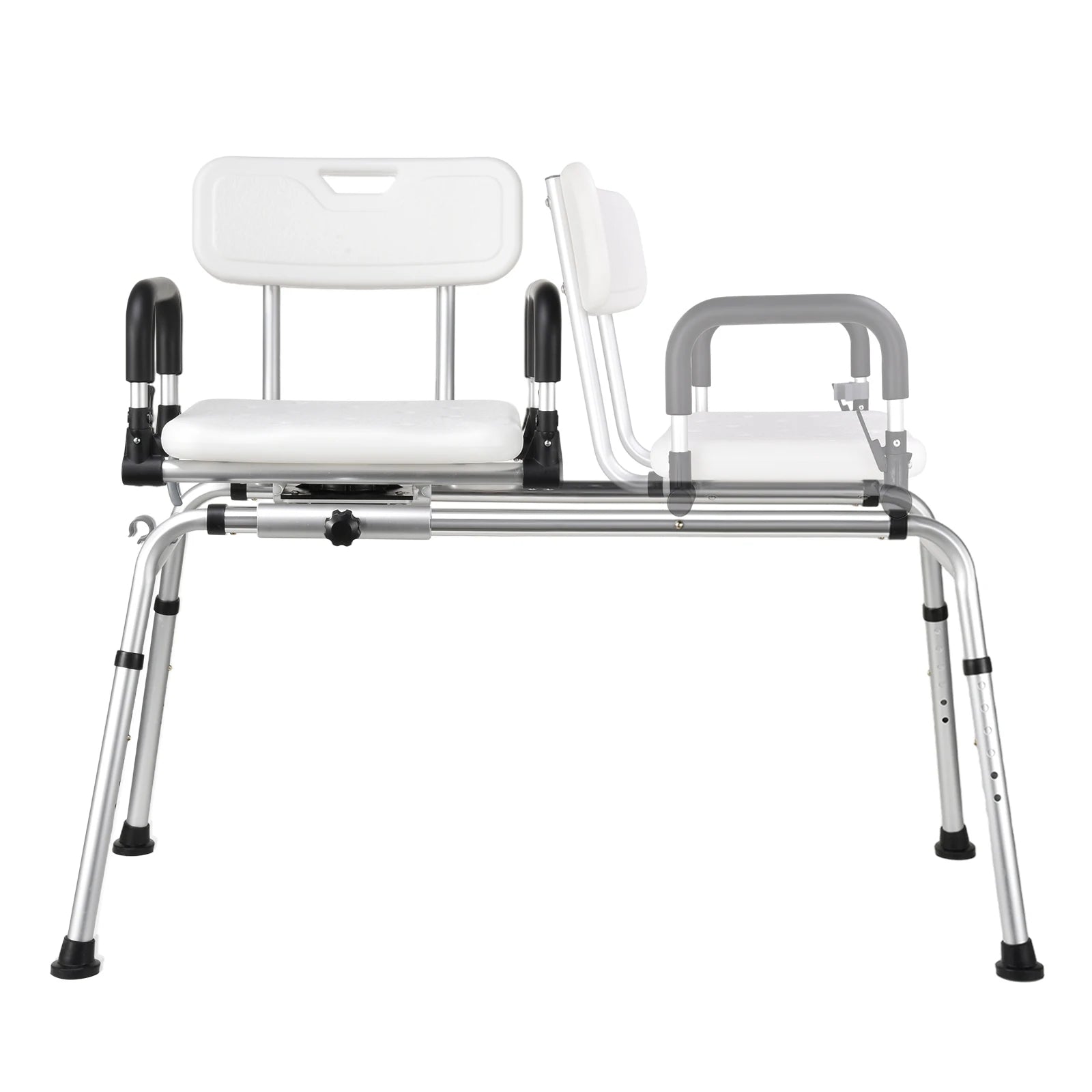 Adjustable Sliding Shower/Tub Chair with Backrest