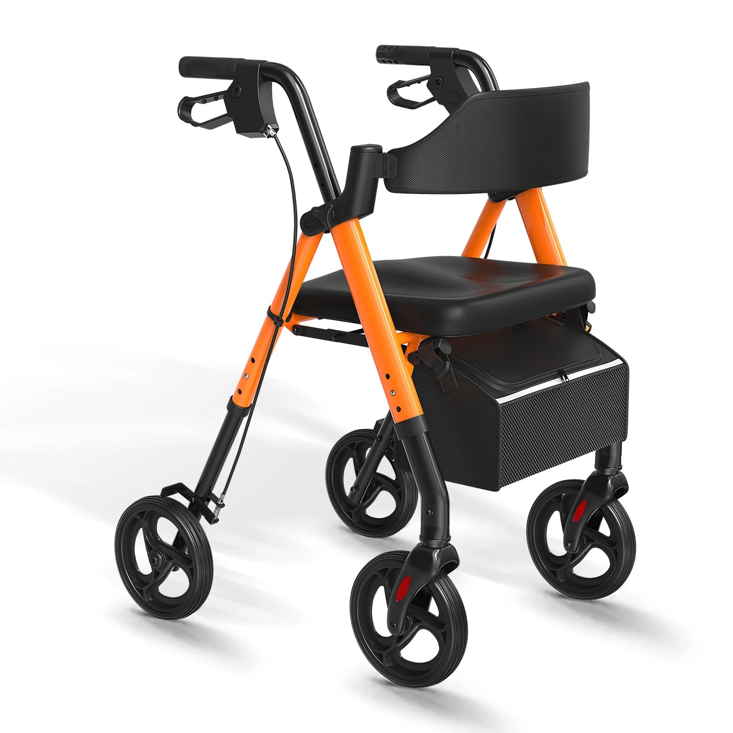Foldable Rollator Walkers With Seat,