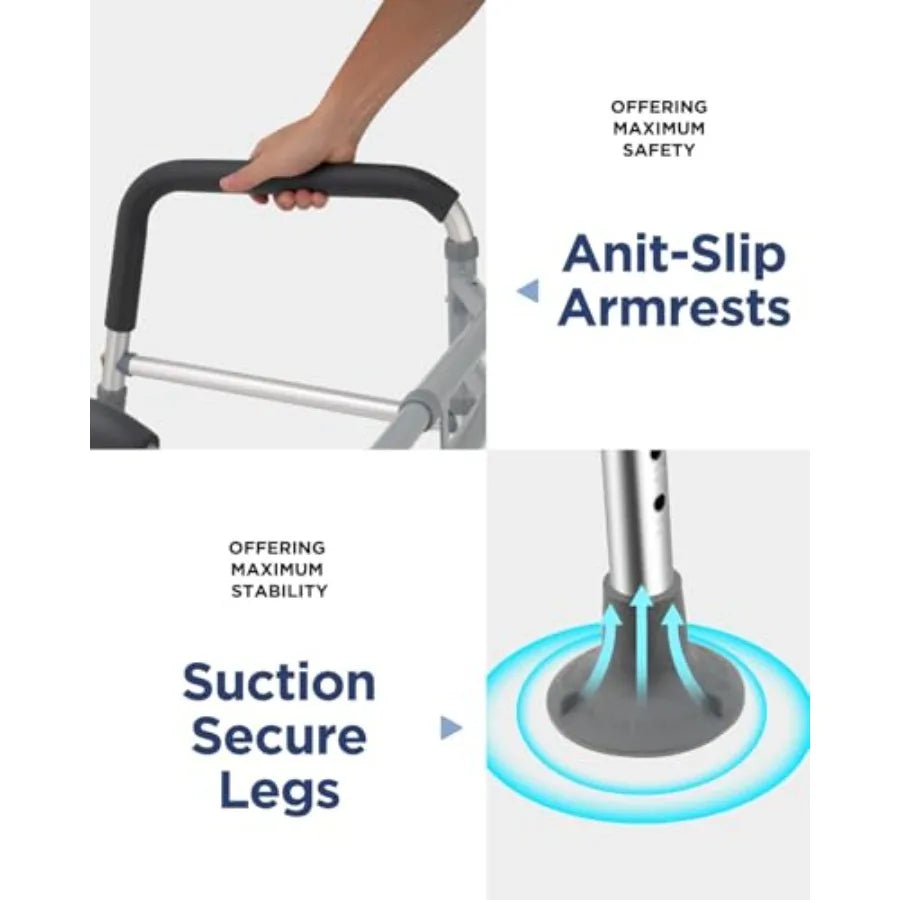 Adjustable Foldable Toilet Hand Rails