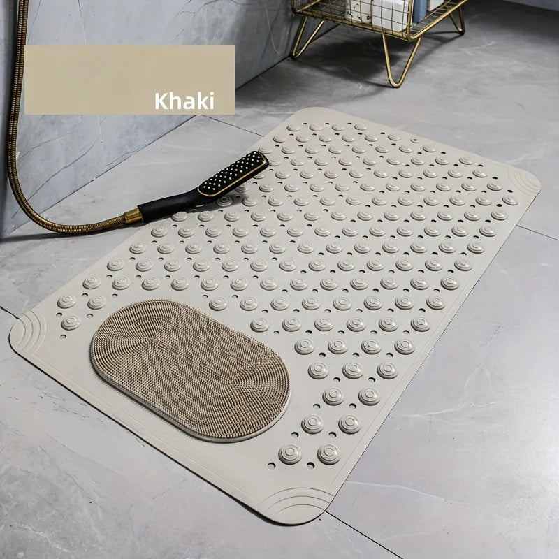 rectangular Non-Slip PVC Bath Mat