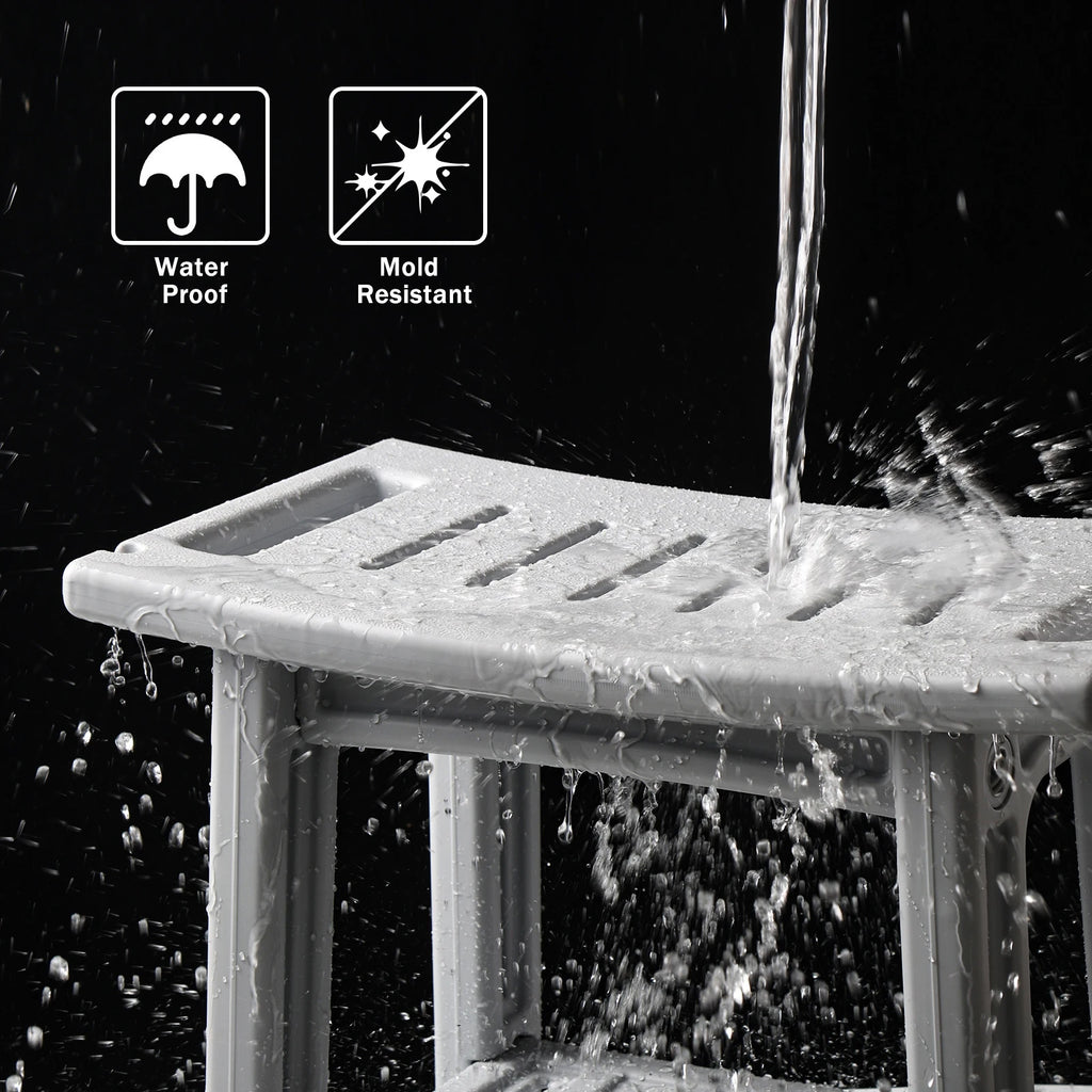 Shower Bench with Shower Head Holder