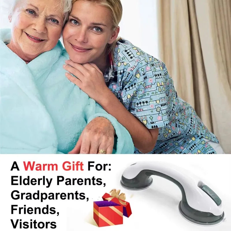 Vacuum Suction-Cup Grab Bar/Shower Handle