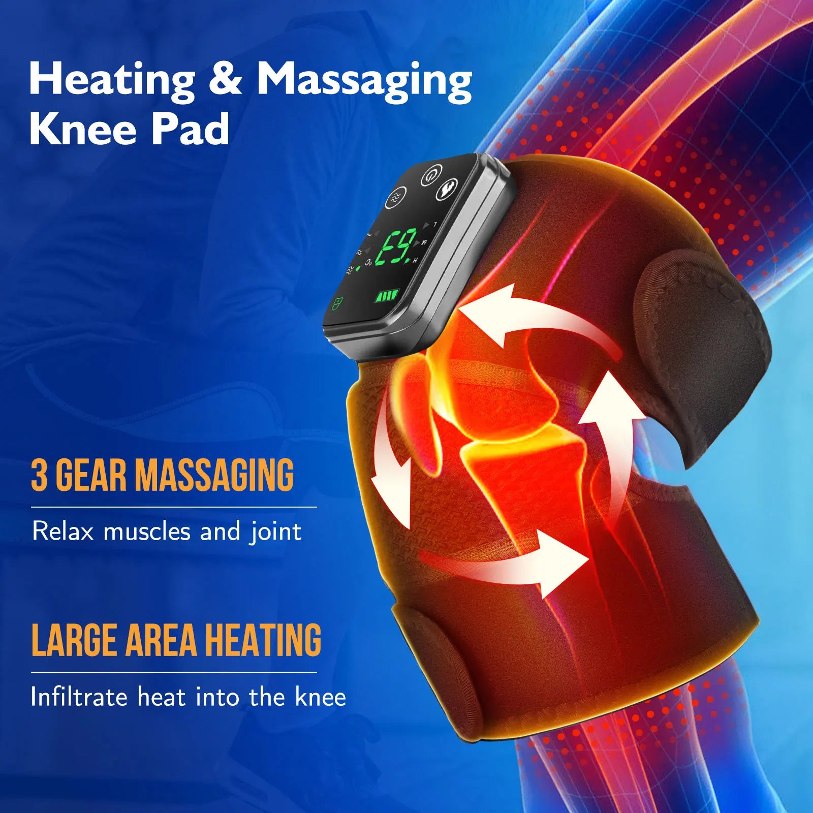 Thermal Massager For Knee Or Shoulder Or Elbow