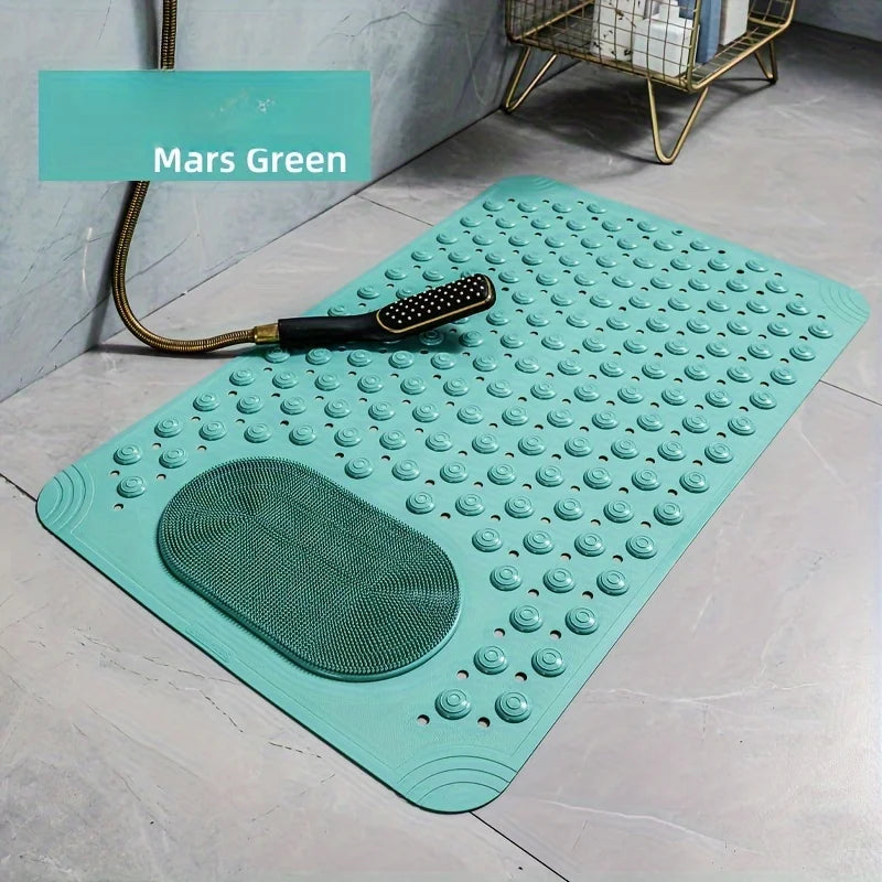 rectangular Non-Slip PVC Bath Mat