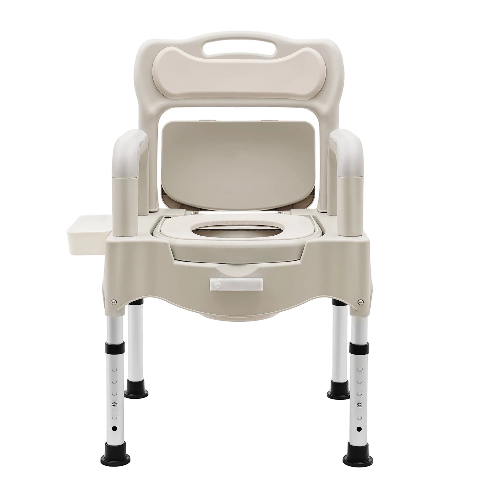 Adjustable Toilet Chair With Arms/Night Light Heavy Duty