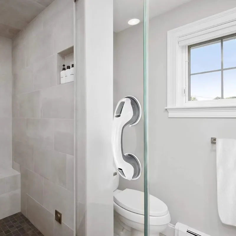 Vacuum Suction-Cup Grab Bar/Shower Handle