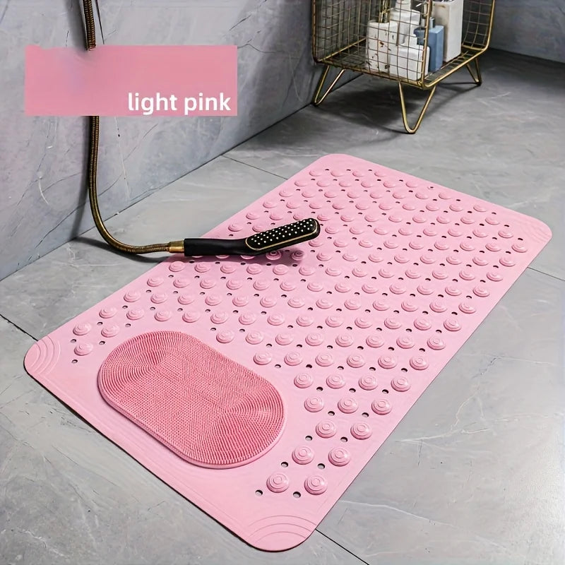 rectangular Non-Slip PVC Bath Mat