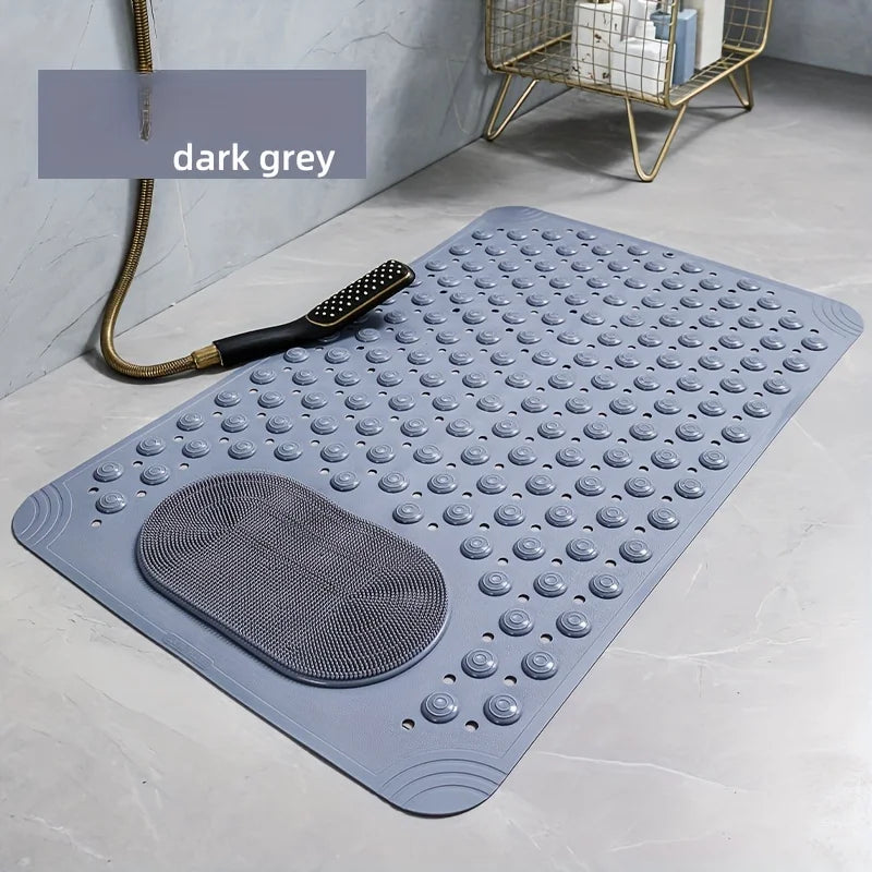 rectangular Non-Slip PVC Bath Mat