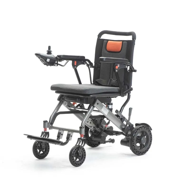 Portable Lightweight Folding Electric Wheelchair (Pediatric Size)