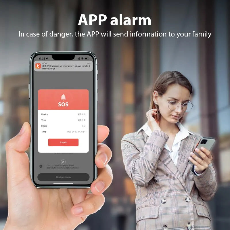Kids, Elderly Emergency SOS Personal Self Defense Alarm Keychain- Panic Button/Pull Pin Alert. 130 DB Loud