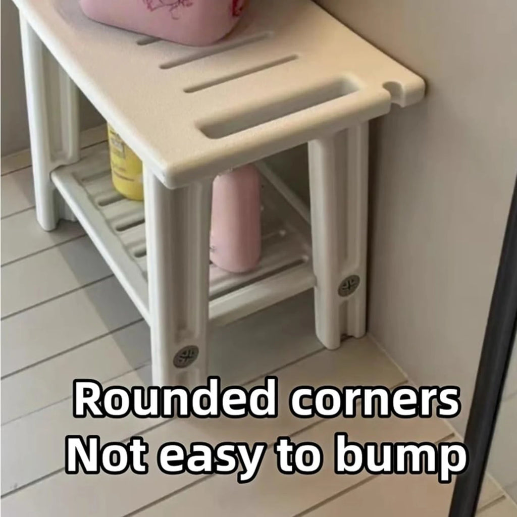 Shower Bench with Shower Head Holder