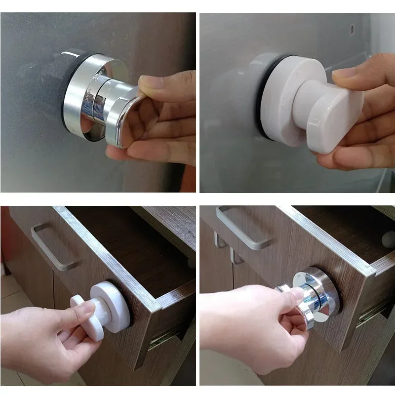 Safe Grip Handle, No Drilling, Suction Cup in Bathroom Bathtub Glass Door