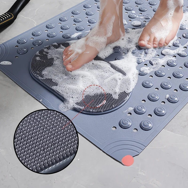 rectangular Non-Slip PVC Bath Mat